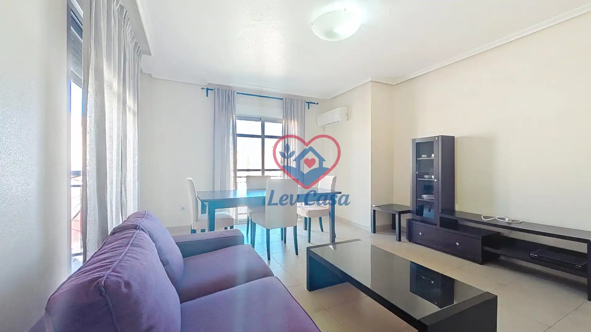 Living room of Flat for sale in  Murcia Capital  with Air Conditioner and Furnished