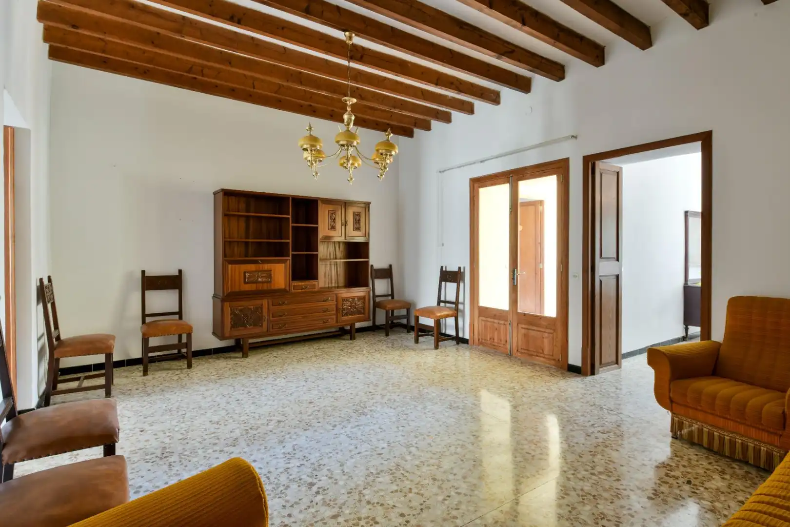 Sala d'estar de Casa o xalet en venda en Selva amb Jardí privat