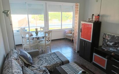 Living room of Flat to rent in Rincón de la Victoria  with Air Conditioner