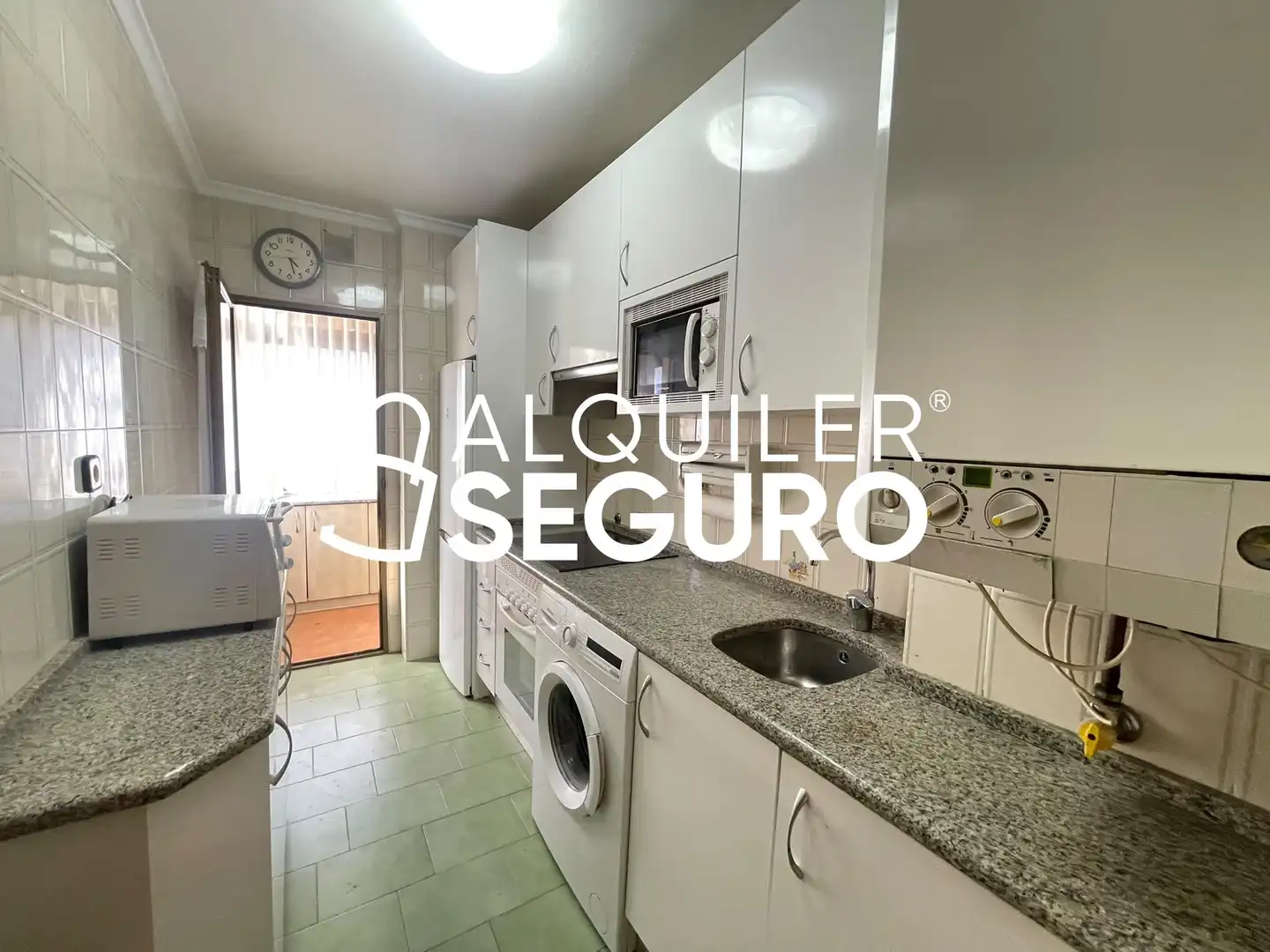Kitchen of Flat for rent in Madrid  with Heating and Terrace