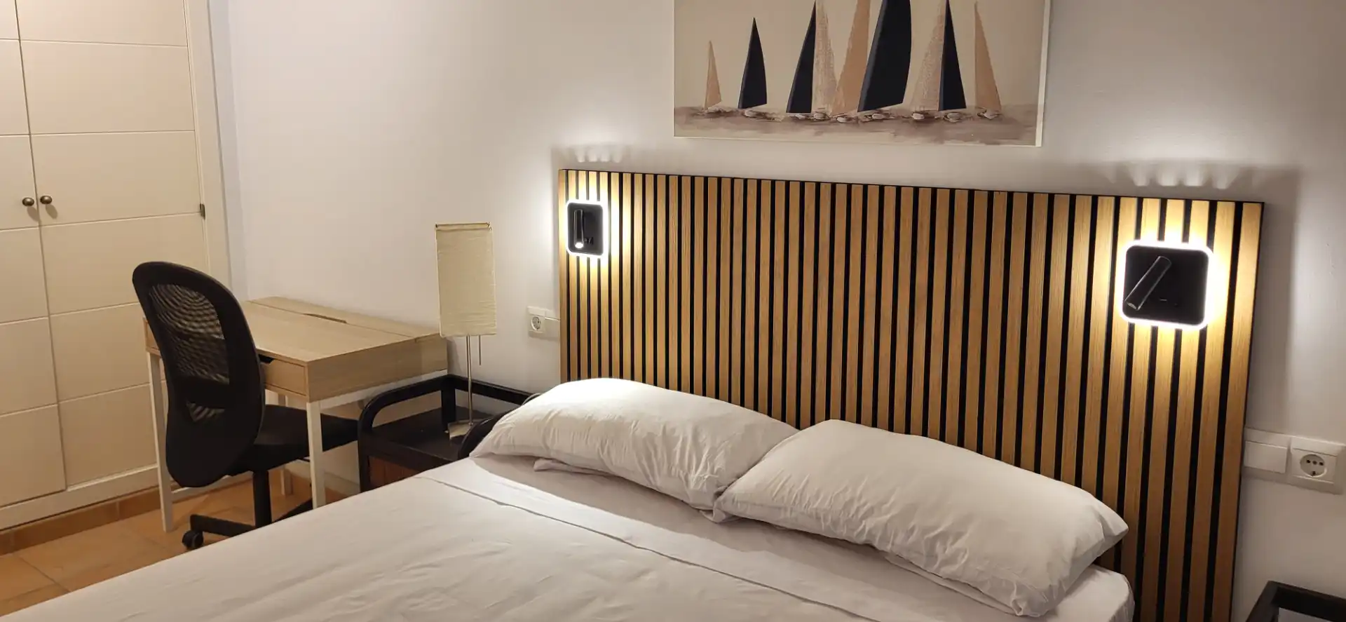 Bedroom of Duplexes for rent in Benalmádena  with Air Conditioner, Heating and Terrace