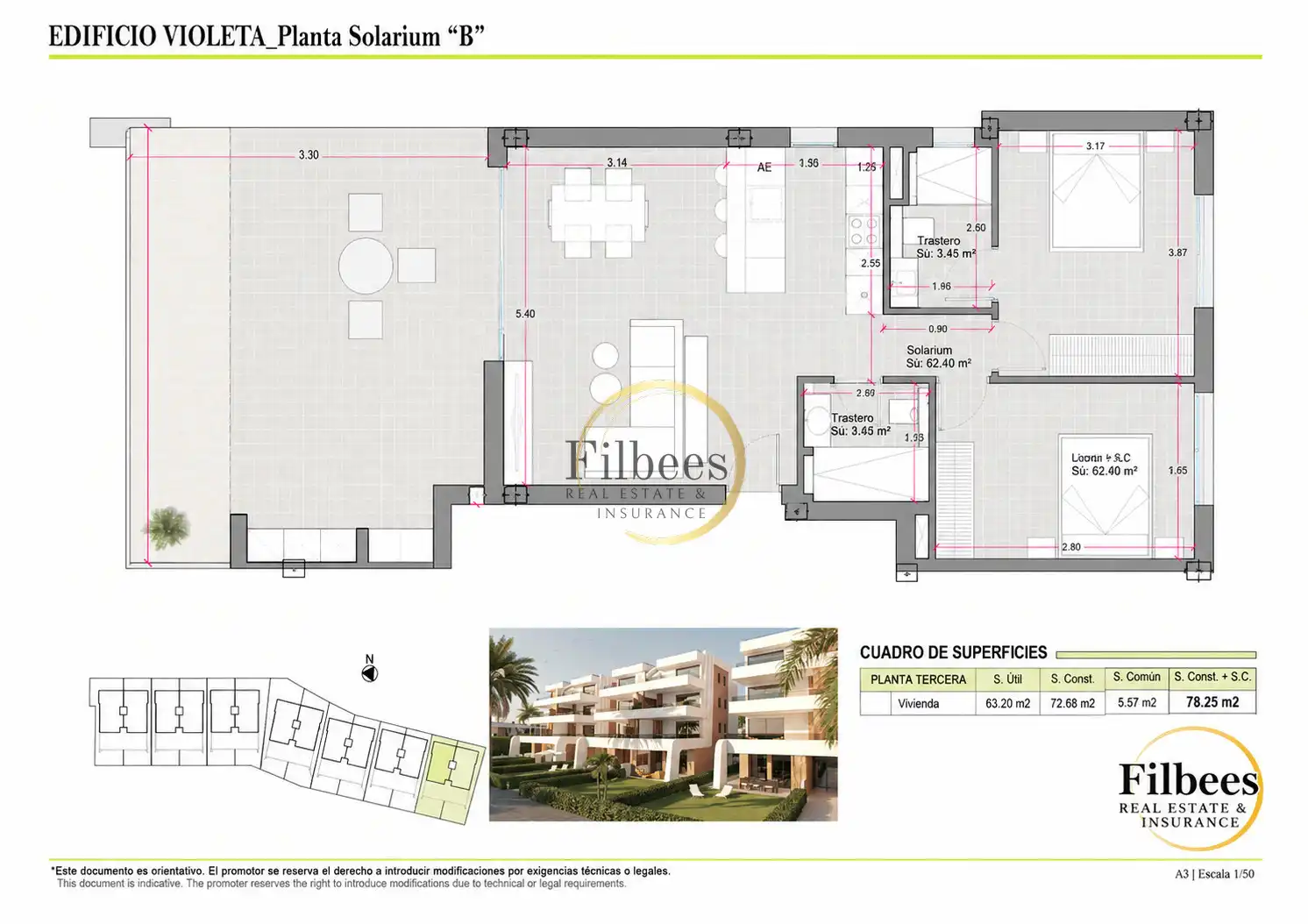 Apartament amb piscina en venda a Condado de Alhama, imagen 23