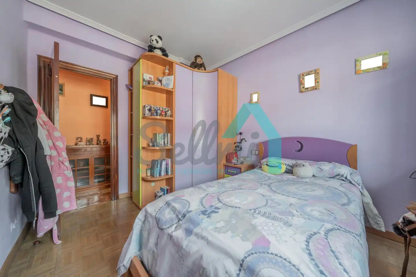 Habitación de Piso de alquiler en Mieres (Asturias) con Calefacción, Parquet y Trastero