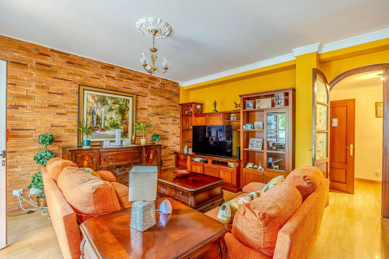 Living room of Flat for sale in Centro