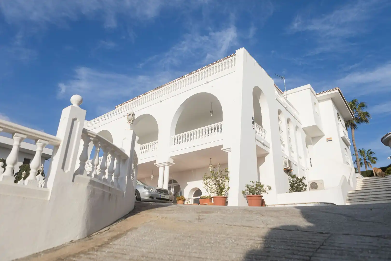 Vista exterior de Casa o chalet en venta en Benalmádena con Aire acondicionado, Terraza y Piscina