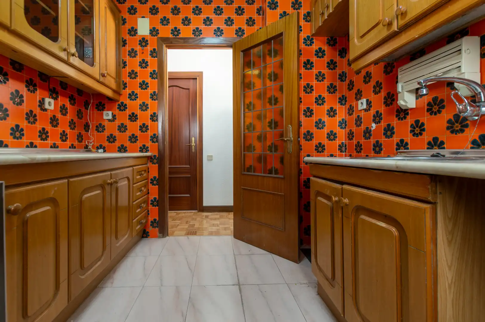 Cocina de Piso en venta en Alcalá de Henares con Calefacción, Parquet y Terraza