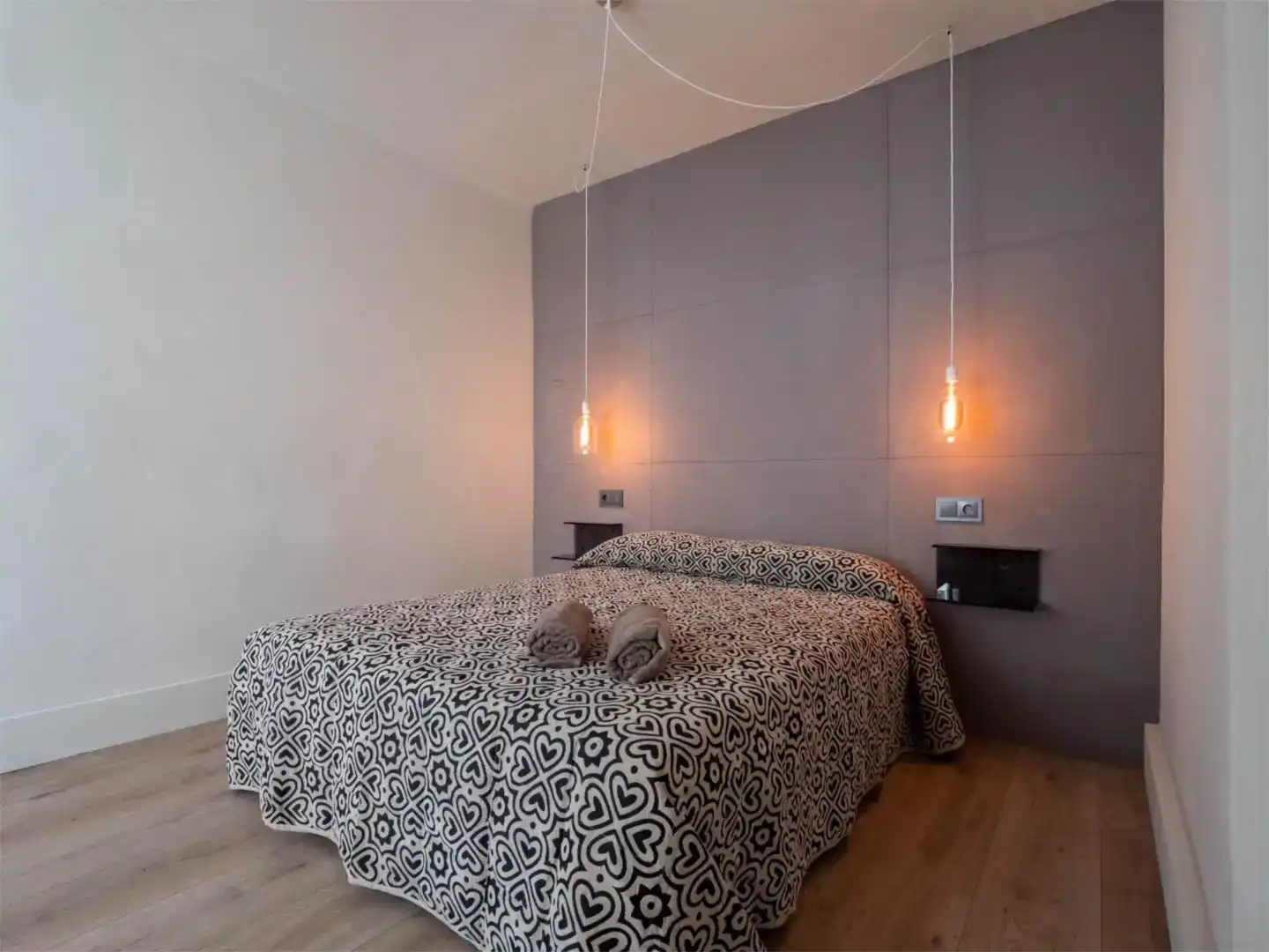 Bedroom of Flat for rent in Pontedeume  with Furnished and Balcony