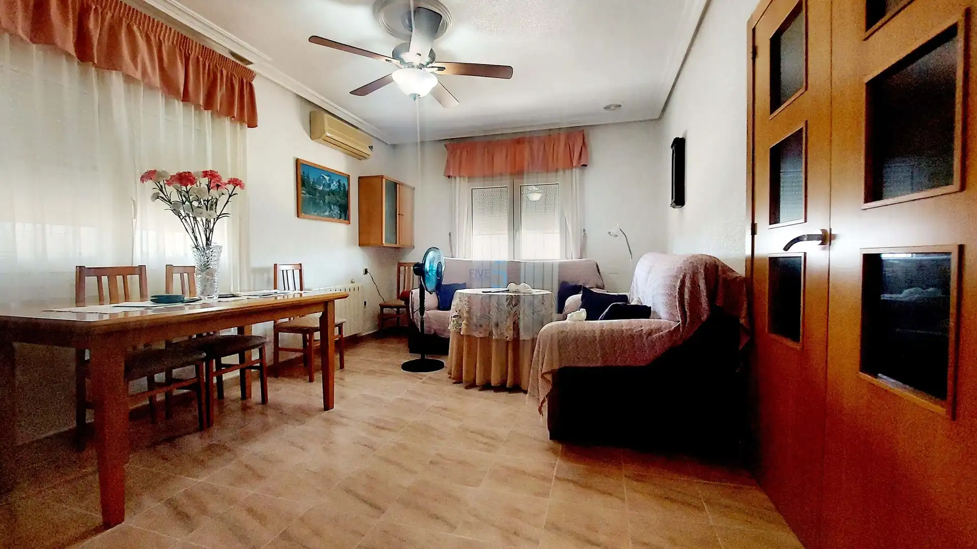 Living room of Houses for sale in San Javier  with Air Conditioner, Heating and Terrace