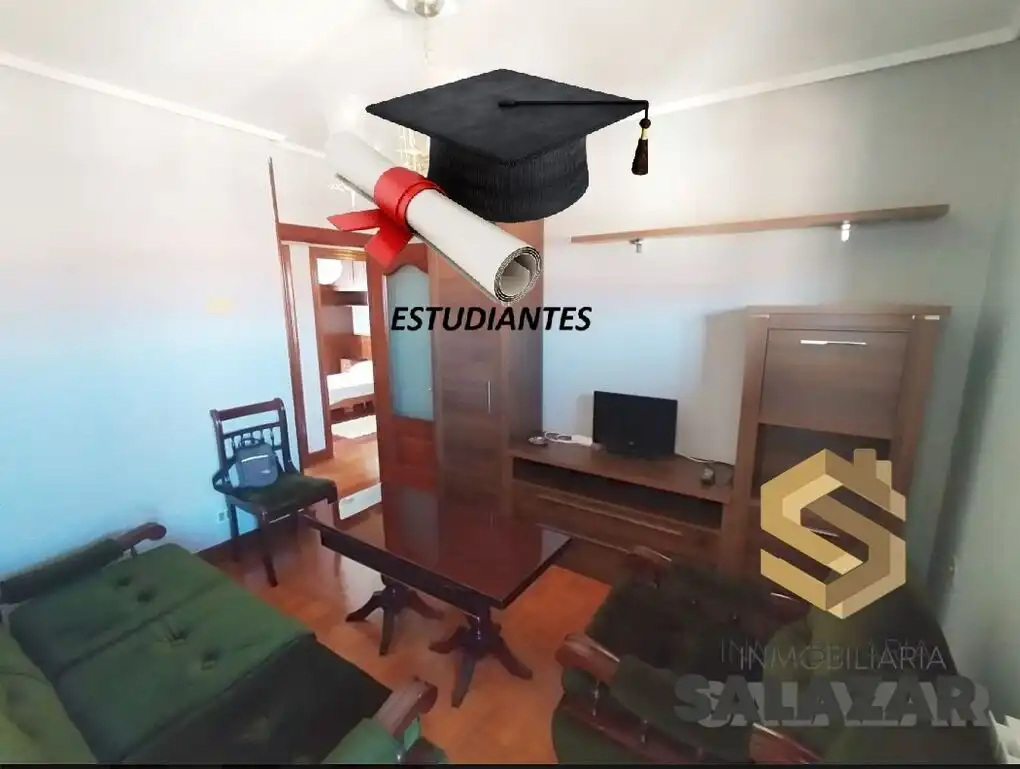 Dormitori de Pis de lloguer en Bilbao  amb Calefacció