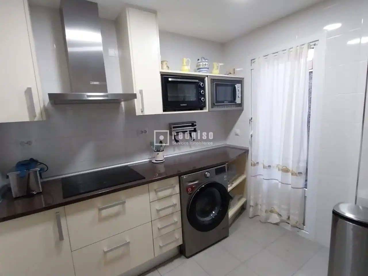 Cocina de Piso en venta en Rivas-Vaciamadrid con Aire acondicionado, Calefacción y Jardín privado