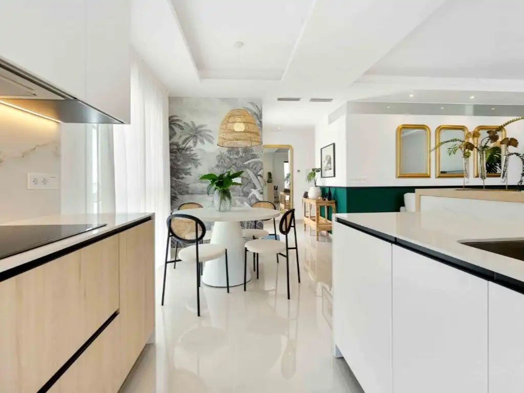 Comedor de Ático en venta en Rojales con Aire acondicionado, Jardín privado y Amueblado