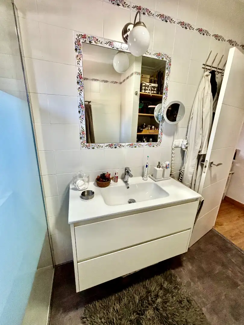 Bany de Casa o xalet en venda en Mutxamel amb Aire condicionat, Jardí privat i Terrassa