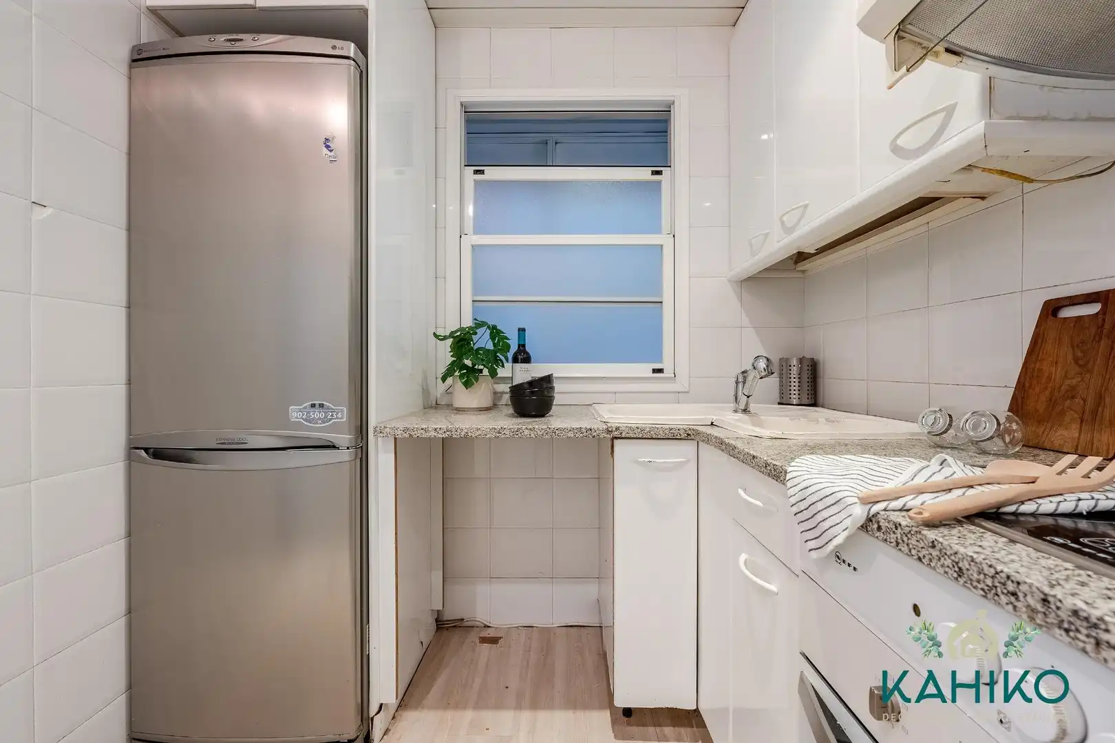Kitchen of Flat for sale in Barcelona  with Air Conditioner, Heating and Terrace