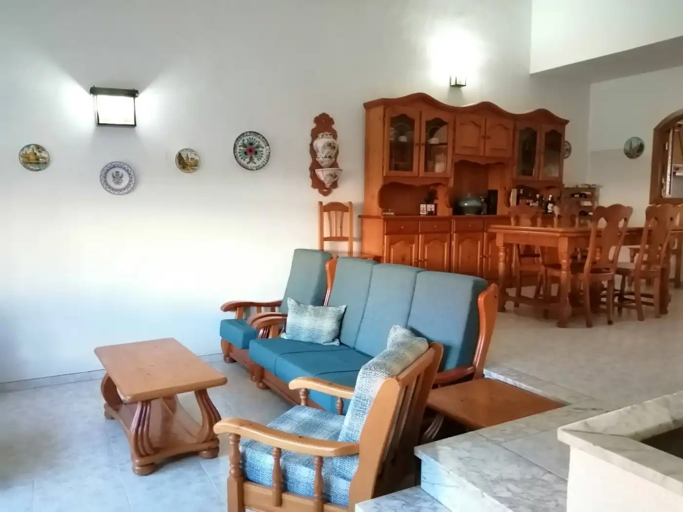 Sala de estar de Casa o chalet en venta en Cartagena con Aire acondicionado, Jardín privado y Terraza