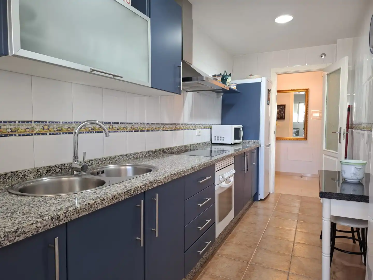 Cocina de Piso en venta en Torrenueva Costa con Terraza, Trastero y Amueblado