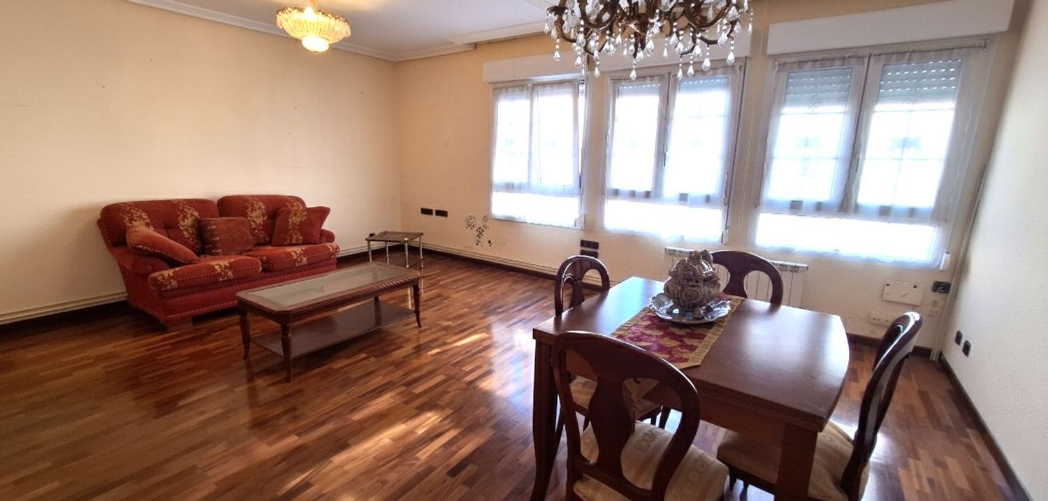 Living room of Flat for sale in Gijón   with Heating and Swimming Pool
