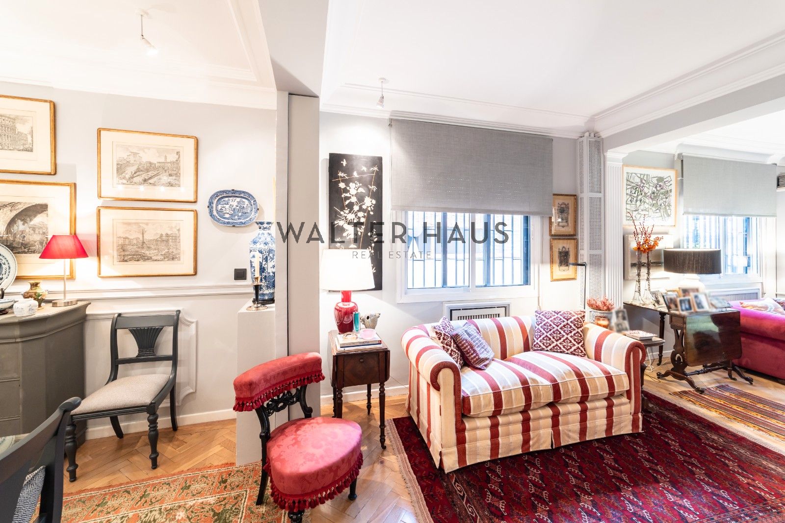 Living room of Flat for sale in  Madrid Capital  with Air Conditioner, Heating and Terrace