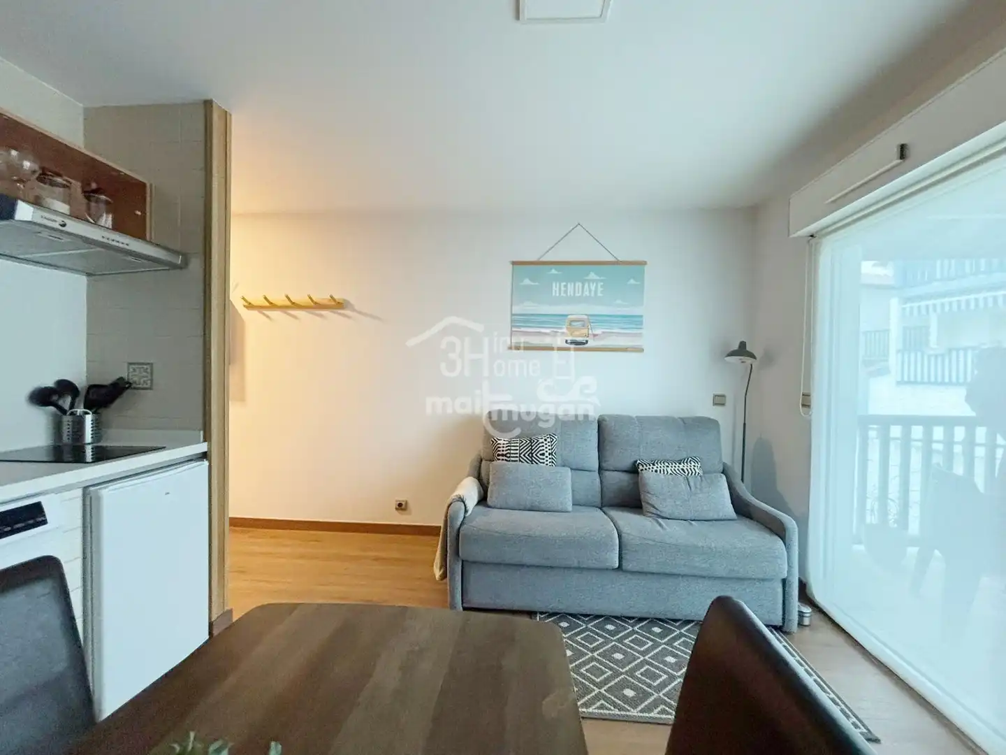 Sala de estar de Apartamento en venta en Hendaye con Calefacción, Terraza y Piscina comunitaria