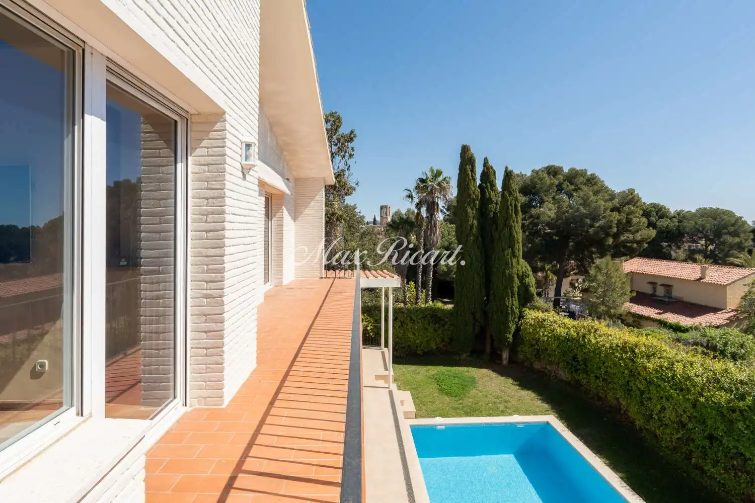 Exterior view of Houses for rent in Barcelona  with Air Conditioner, Heating and Terrace