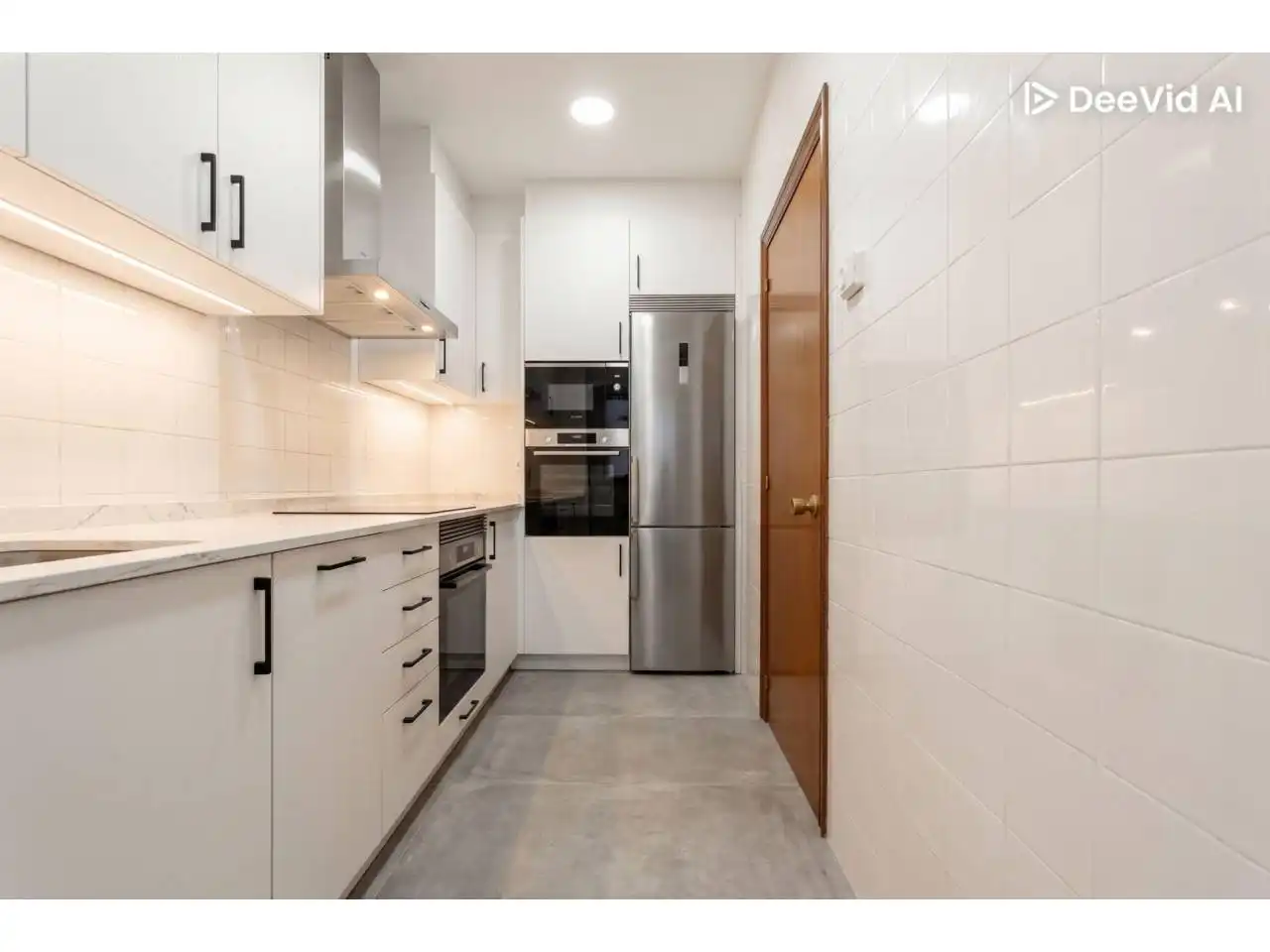 Kitchen of Flat for sale in Barcelona  with Air Conditioner and Balcony
