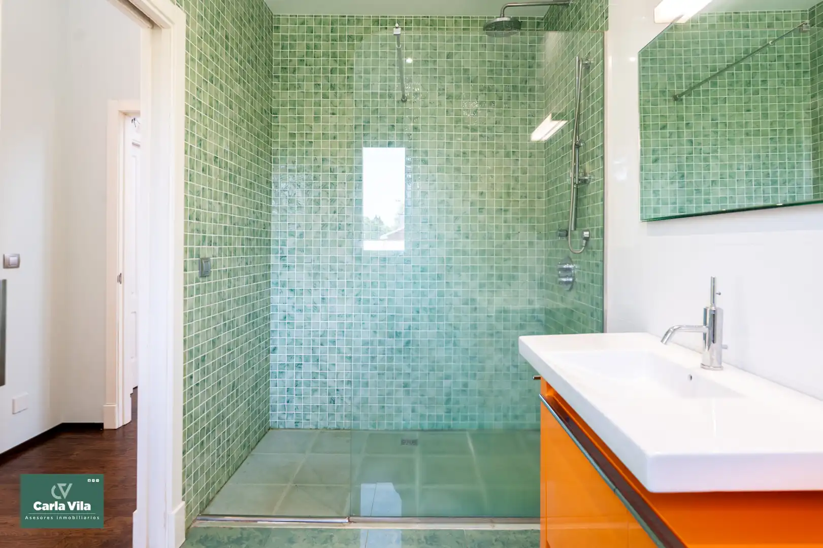 Badezimmer von Haus oder Chalet zum Verkauf in O Corgo   mit Heizung, Privatgarten und Parkett