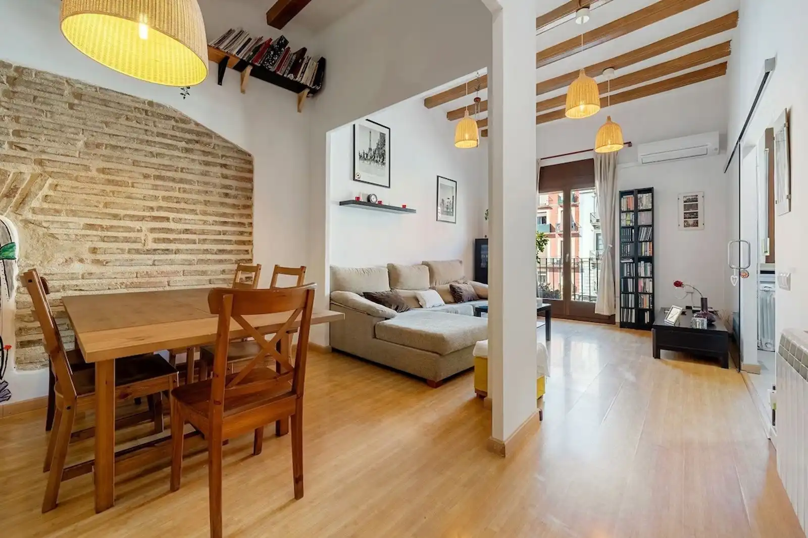 Wohnzimmer von Wohnung zum Verkauf in Tarragona mit Klimaanlage, Heizung und Möbliert