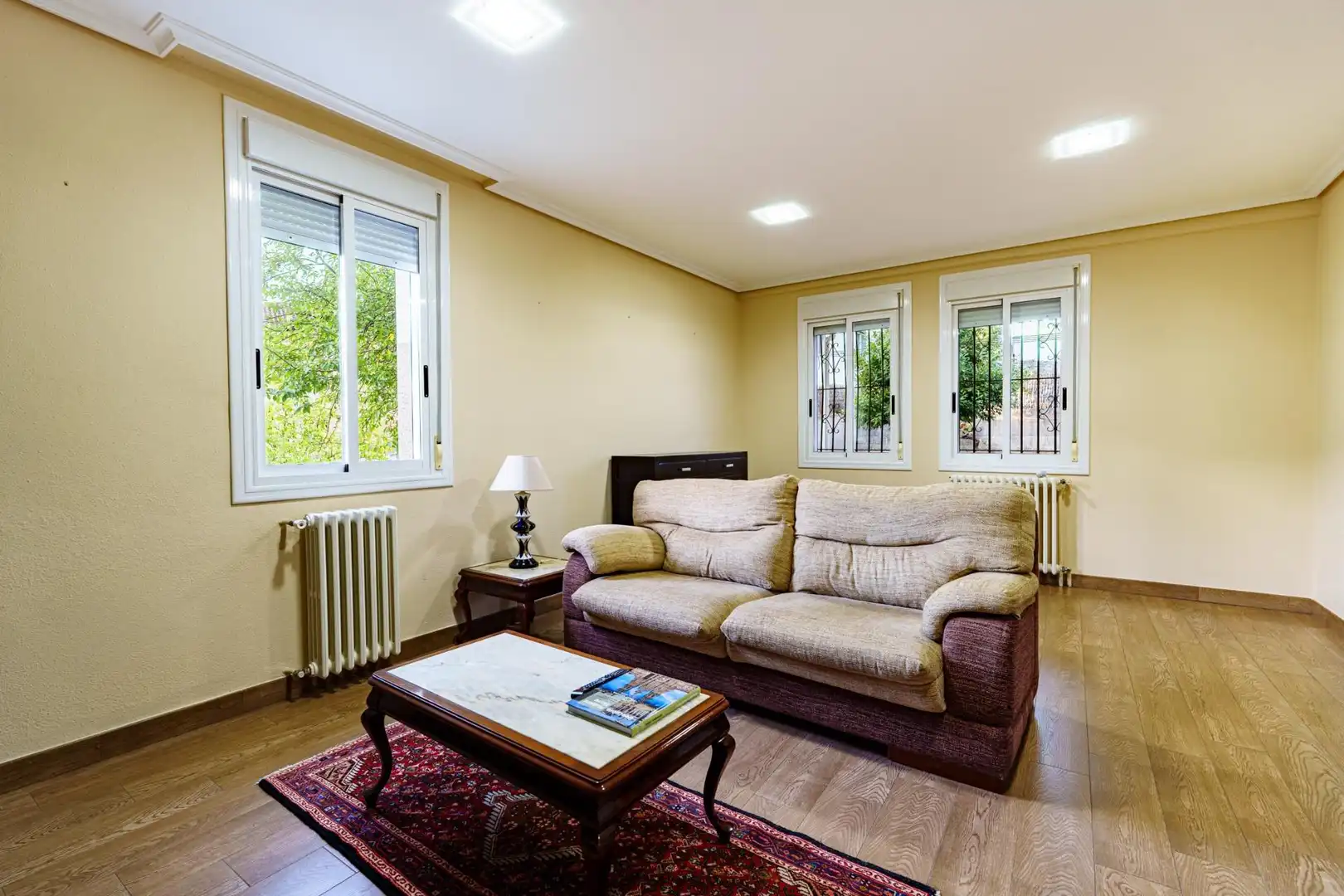 Sala de estar de Casa o chalet en venta en Ourense Capital  con Calefacción, Jardín privado y Balcón