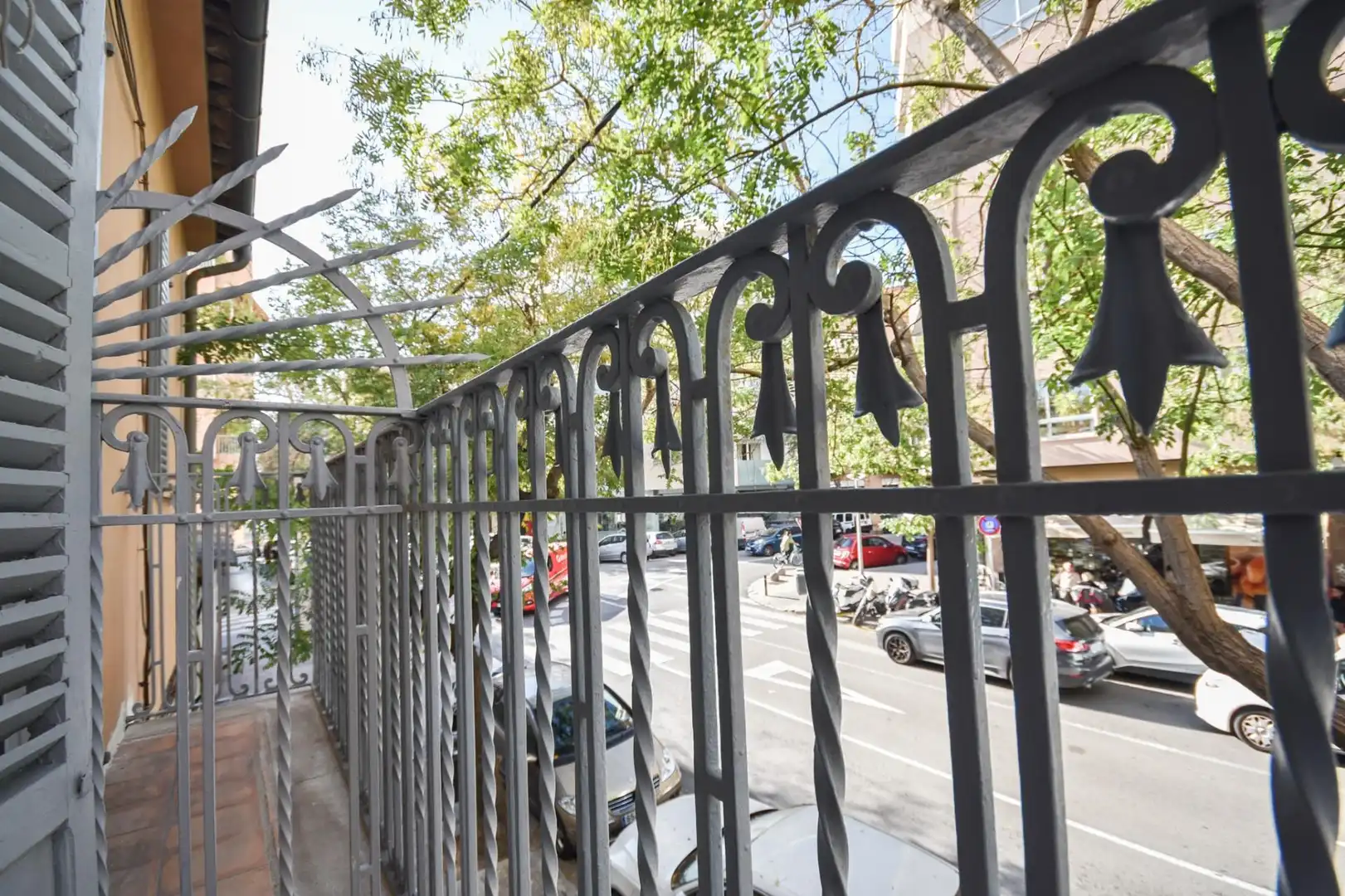Terrasse von Wohnung zur Miete in  Palma de Mallorca mit Terrasse, Abstellraum und Balkon