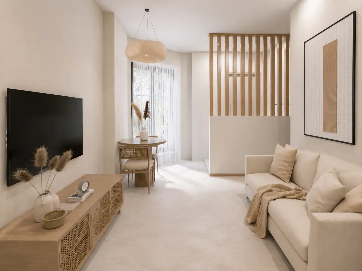 Living room of Apartments for sale in Murcia  with Air Conditioner