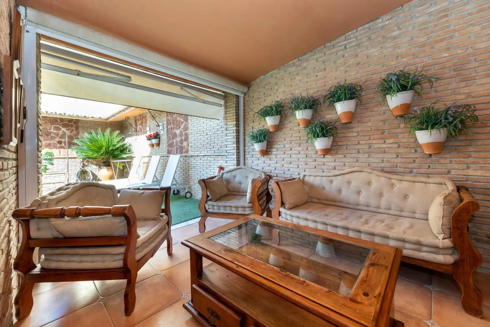 Terrassa de Casa o xalet en venda en Granada amb Jardí privat, Terrassa i Piscina