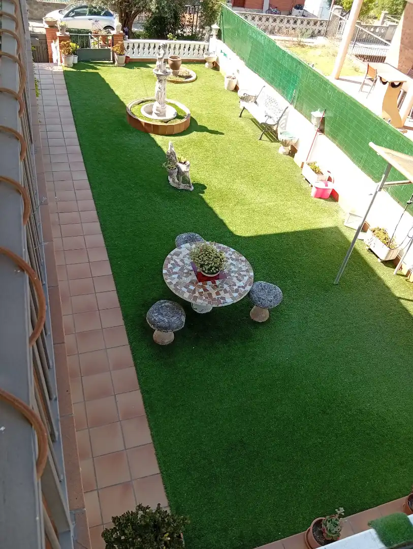 Terrassa de Casa o xalet en venda en Les Franqueses del Vallès amb Aire condicionat, Calefacció i Jardí privat
