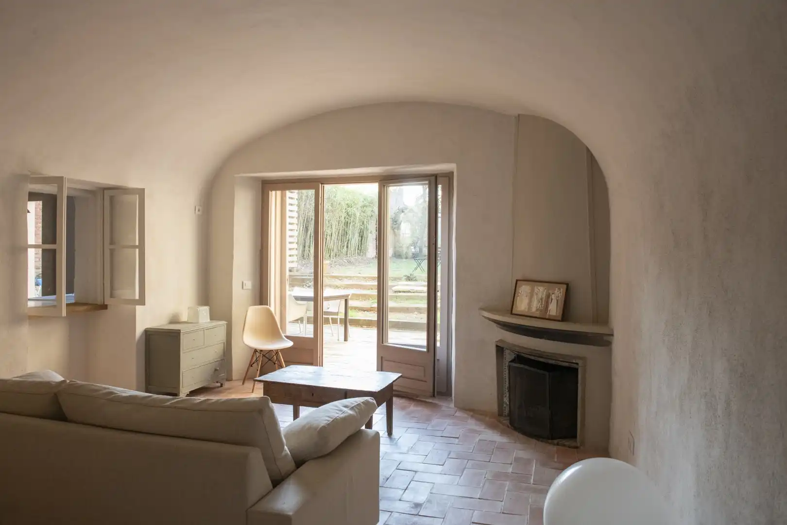 Wohnzimmer von Wohnung zur Miete in Girona Capital mit Klimaanlage, Heizung und Terrasse