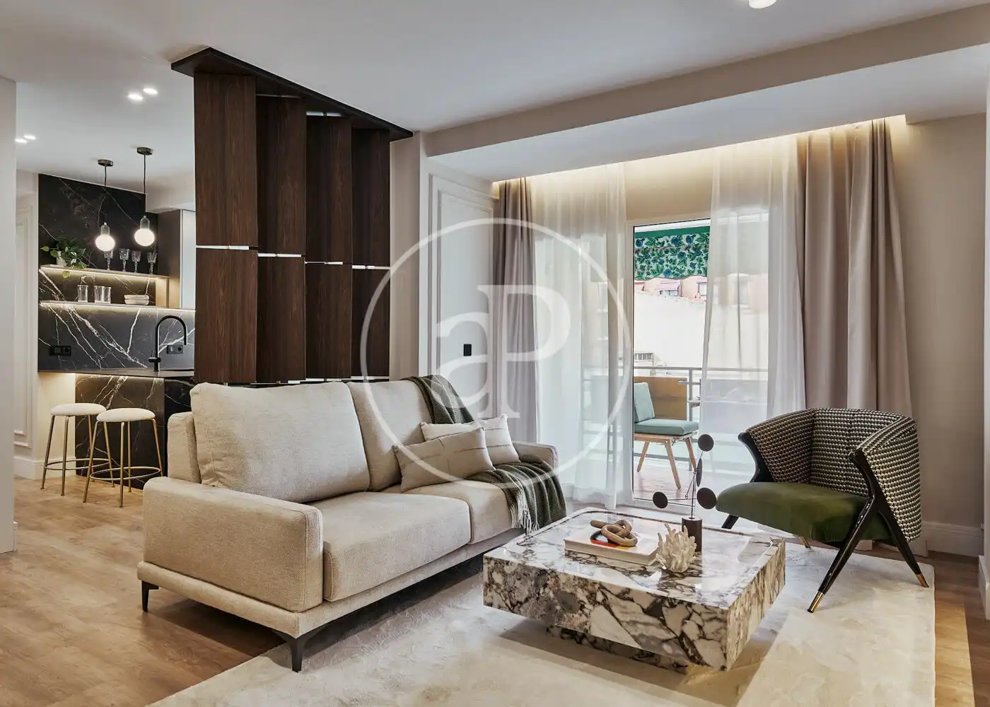 Sala de estar de Piso en venta en Madrid con Aire acondicionado, Calefacción y Terraza