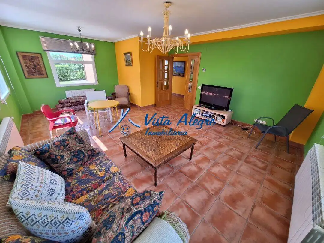 Sala de estar de Casa o chalet en venta en Casalarreina con Calefacción, Jardín privado y Terraza