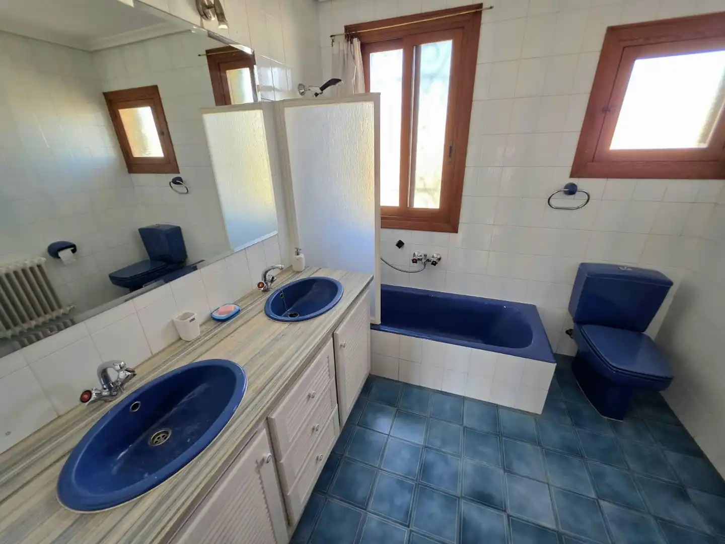 Bany de Casa o xalet en venda en Castellón de la Plana / Castelló de la Plana amb Calefacció, Jardí privat i Terrassa