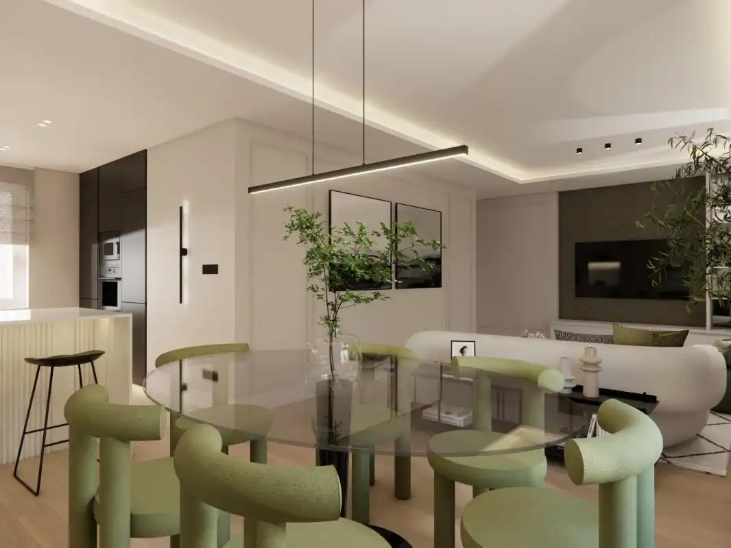Comedor de Piso en venta en Madrid con Aire acondicionado, Calefacción y Amueblado