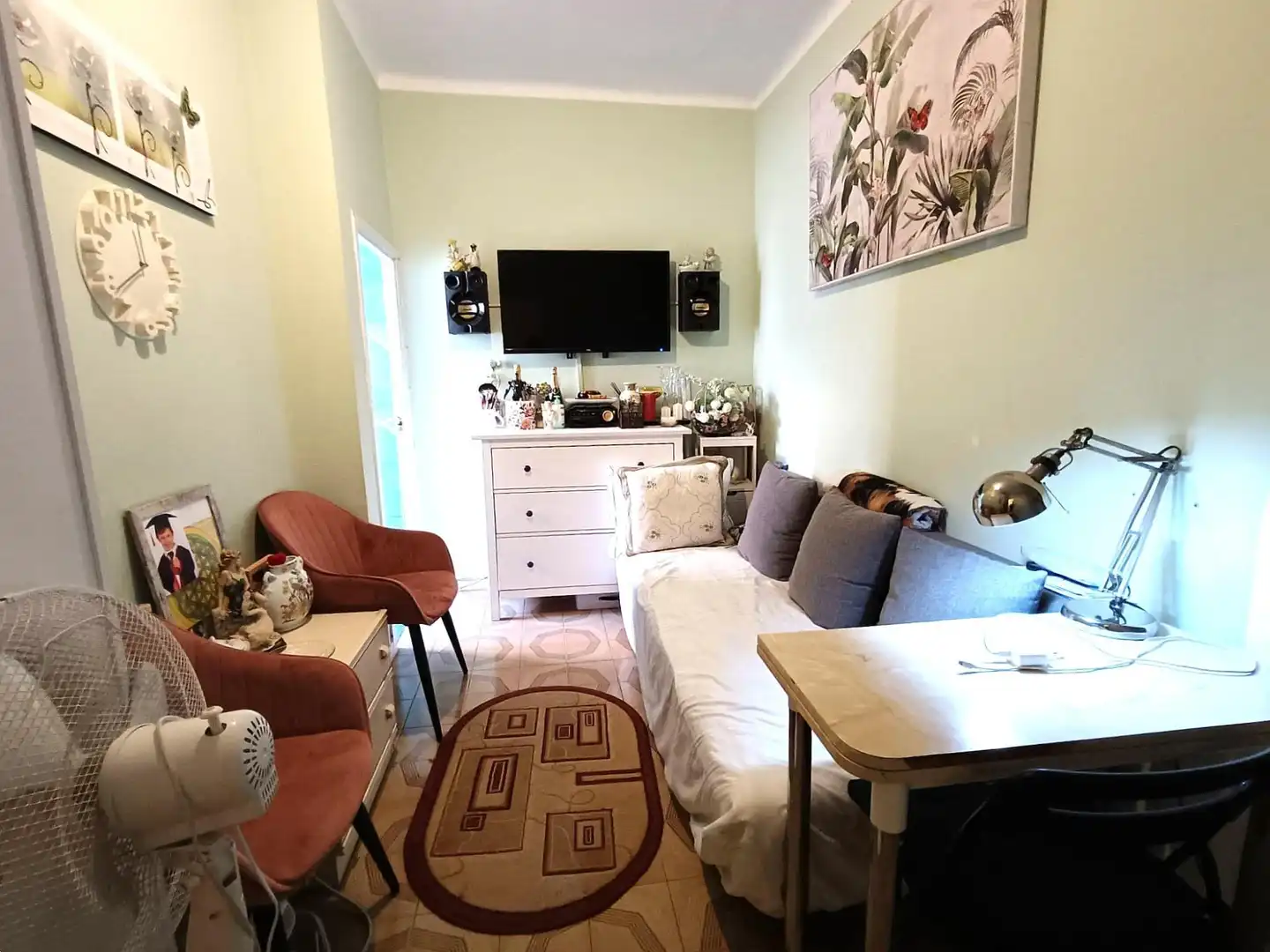 Sala d'estar de Pis en venda en Badalona amb Terrassa