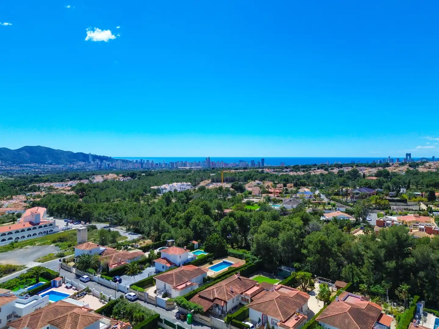 Vista exterior de Casa o chalet en venta en La Nucia