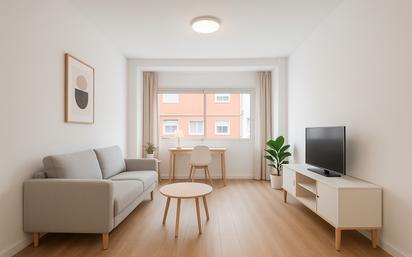 Living room of Flat for sale in Girona Capital  with Heating, Oven and Washing machine