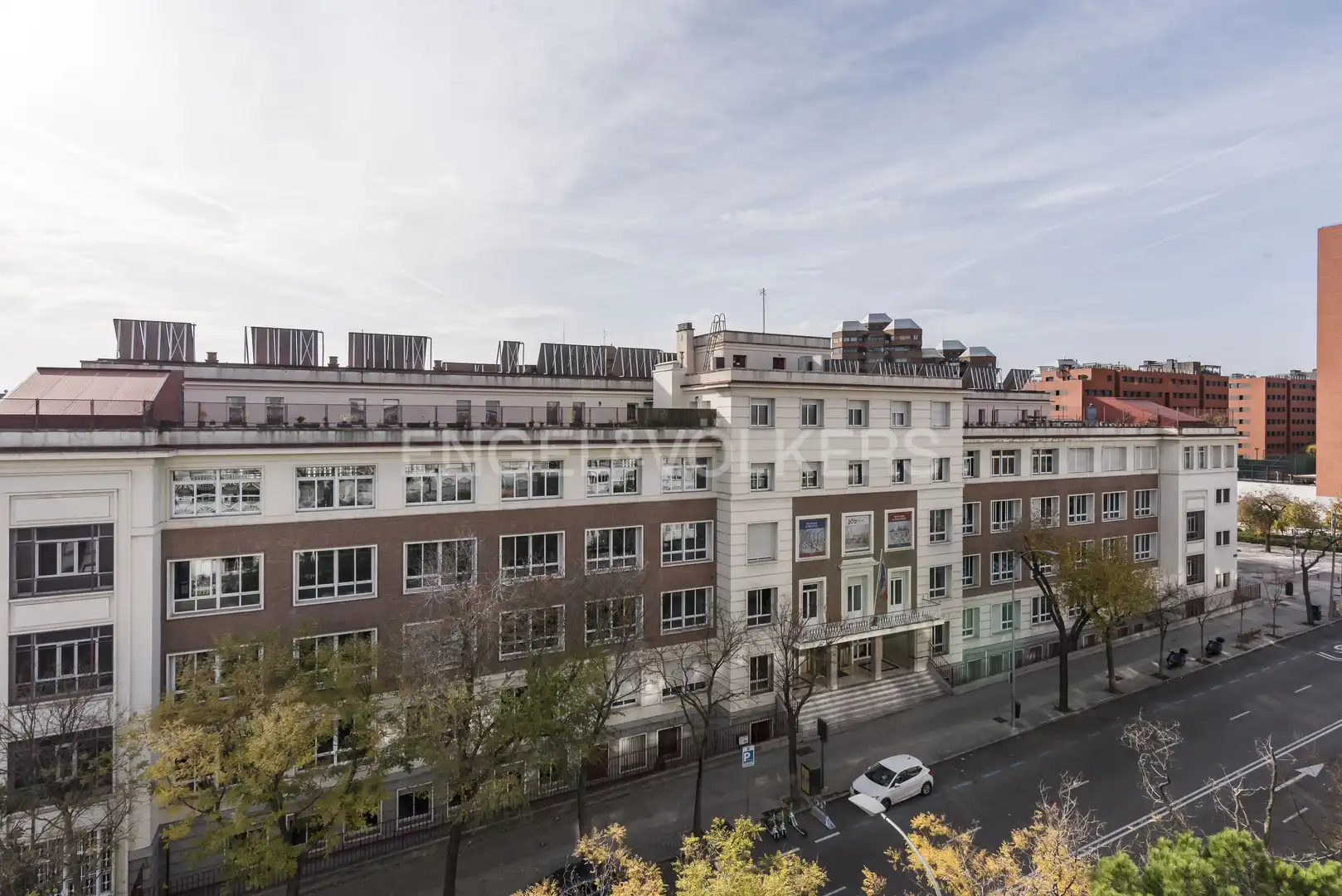 Vista exterior de Piso de alquiler en Madrid con Aire acondicionado, Calefacción y Parquet