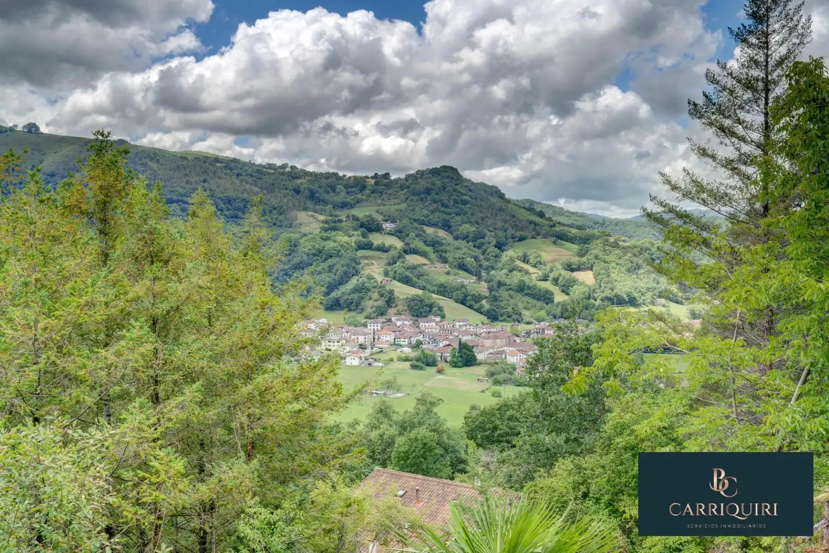 Vista exterior de Casa o xalet en venda en Etxalar