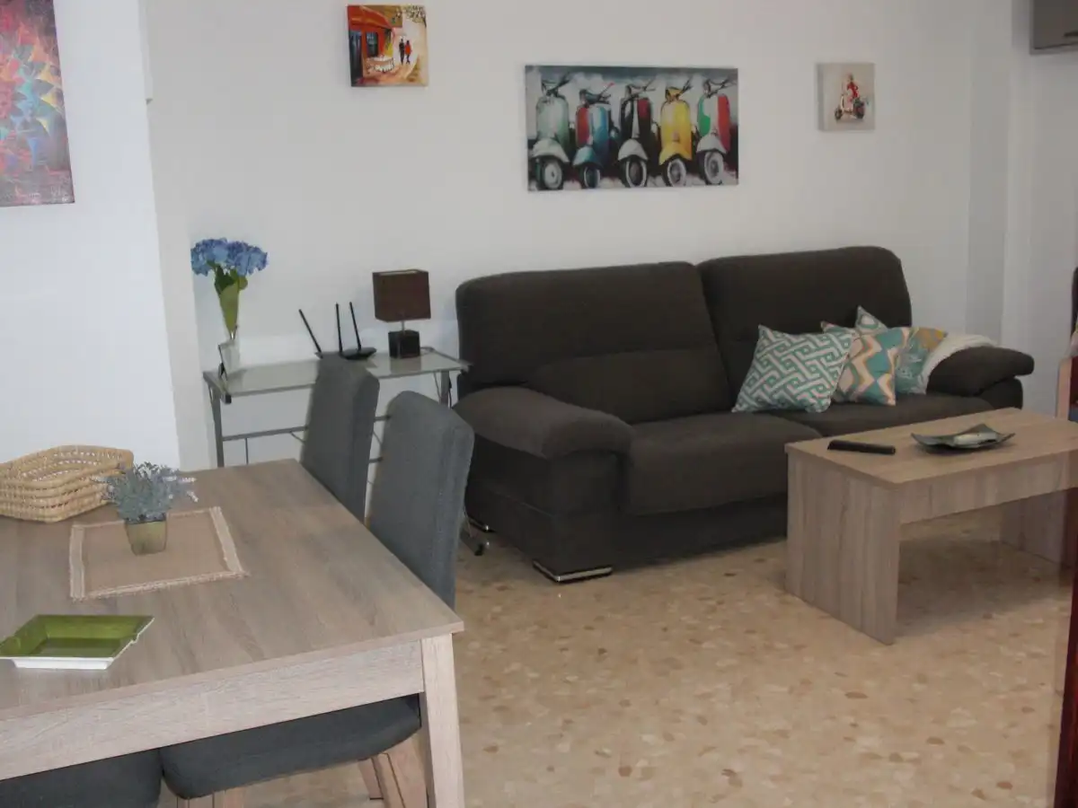 Sala de estar de Piso de alquiler en Vejer de la Frontera