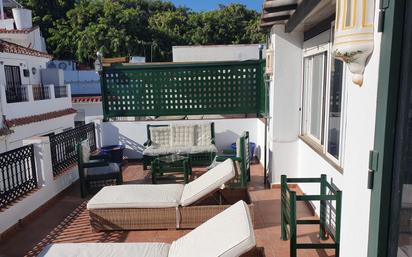 Terrace of Single-family semi-detached for sale in Marbella  with Air Conditioner, Private garden and Terrace