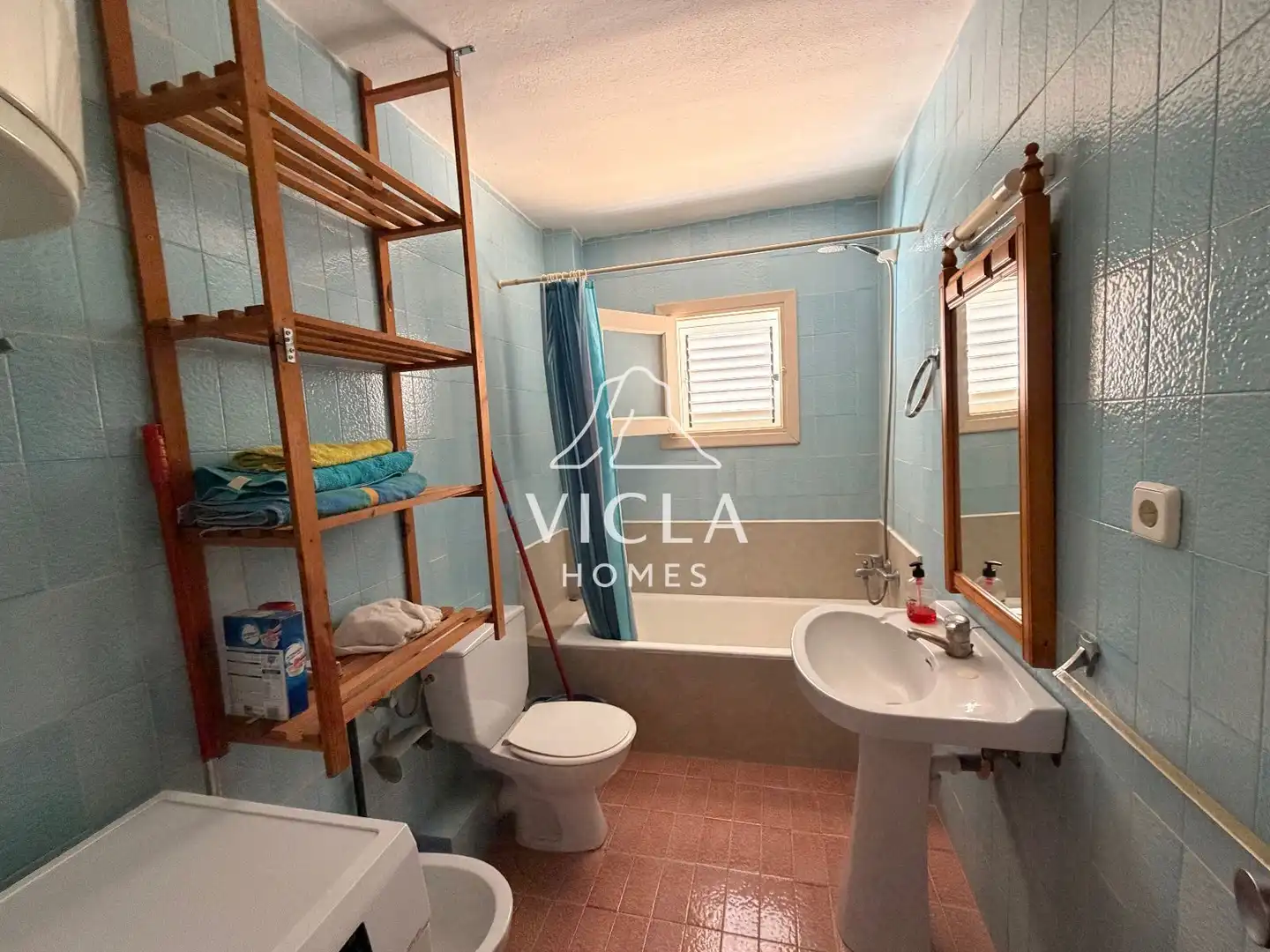 Bathroom of Flat for rent in Santa Eulària des Riu  with Heating, Furnished and Oven
