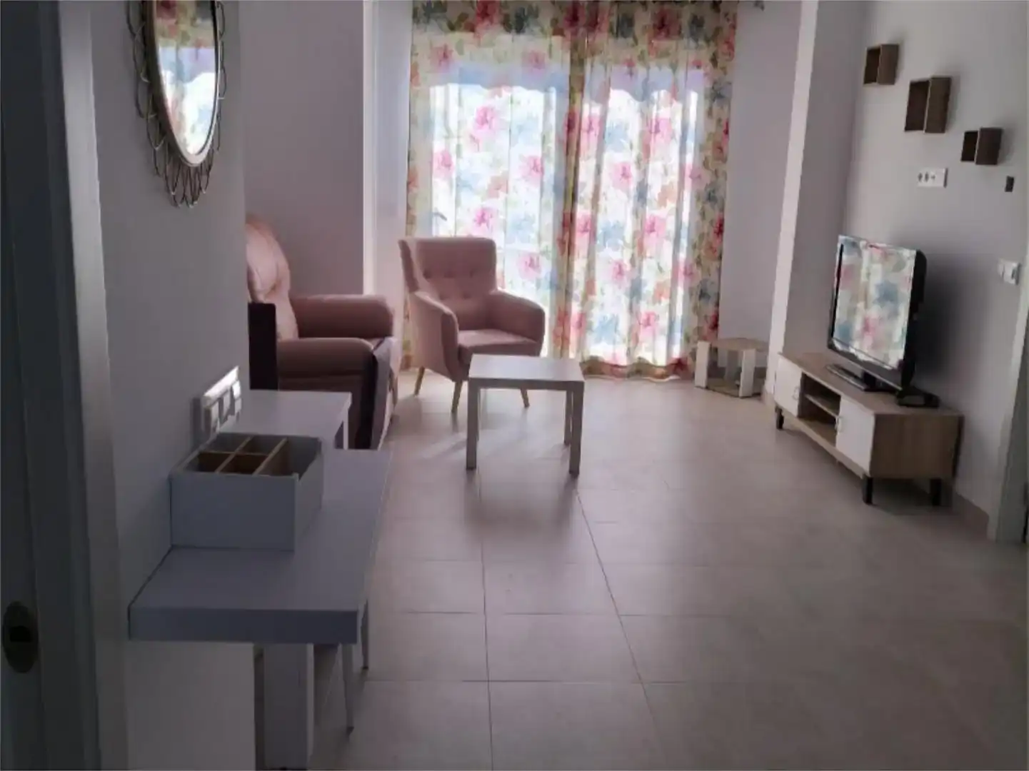 Living room of Flat for rent in Vejer de la Frontera  with Furnished and Balcony