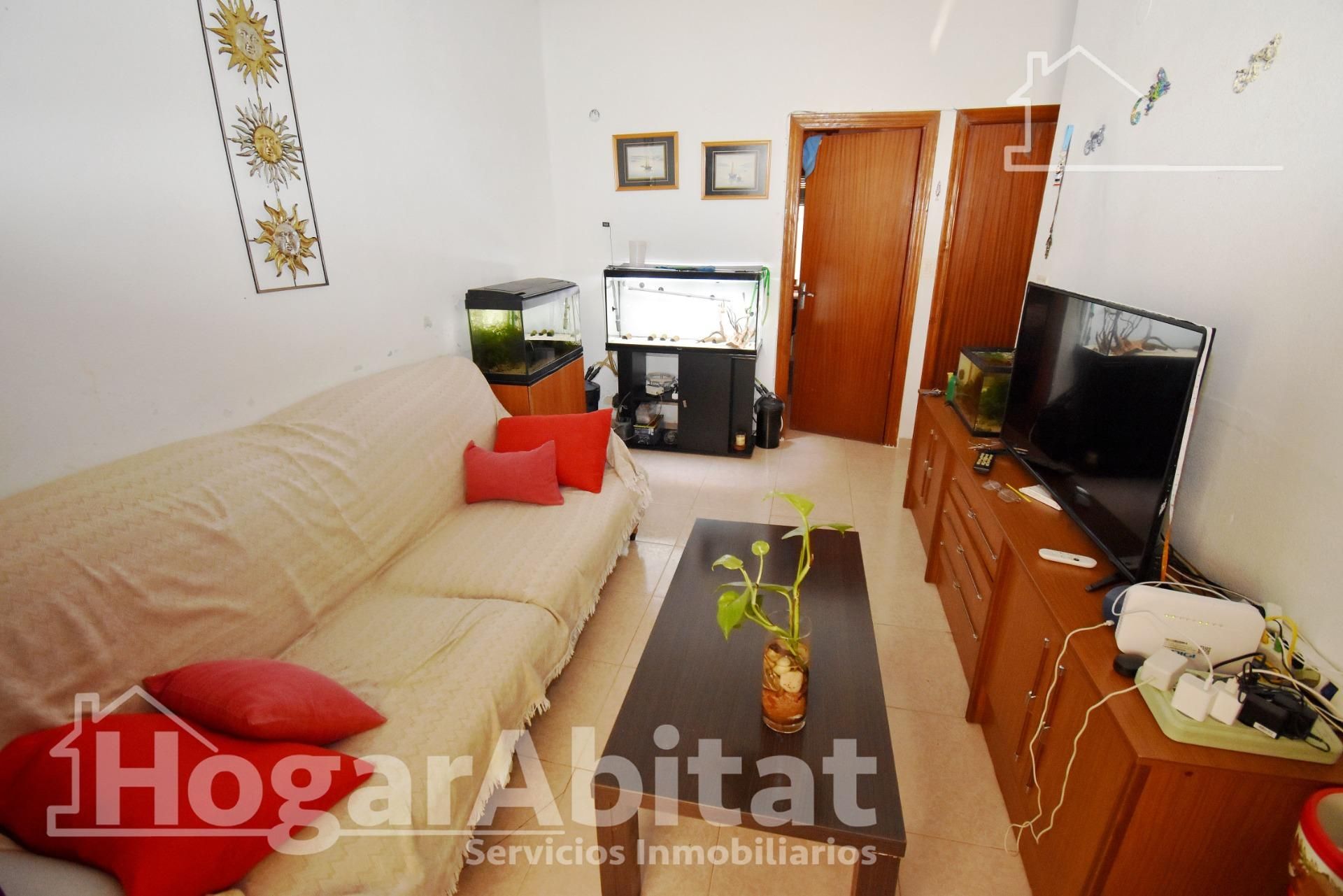 Sala d'estar de Pis en venda en Burriana / Borriana amb Aire condicionat
