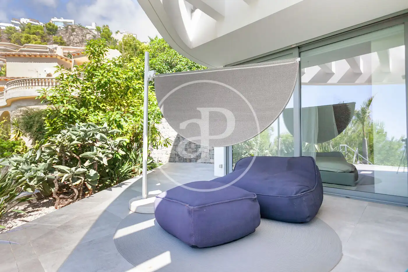 Terraza de Casa o chalet en venta en Altea con Aire acondicionado, Calefacción y Jardín privado