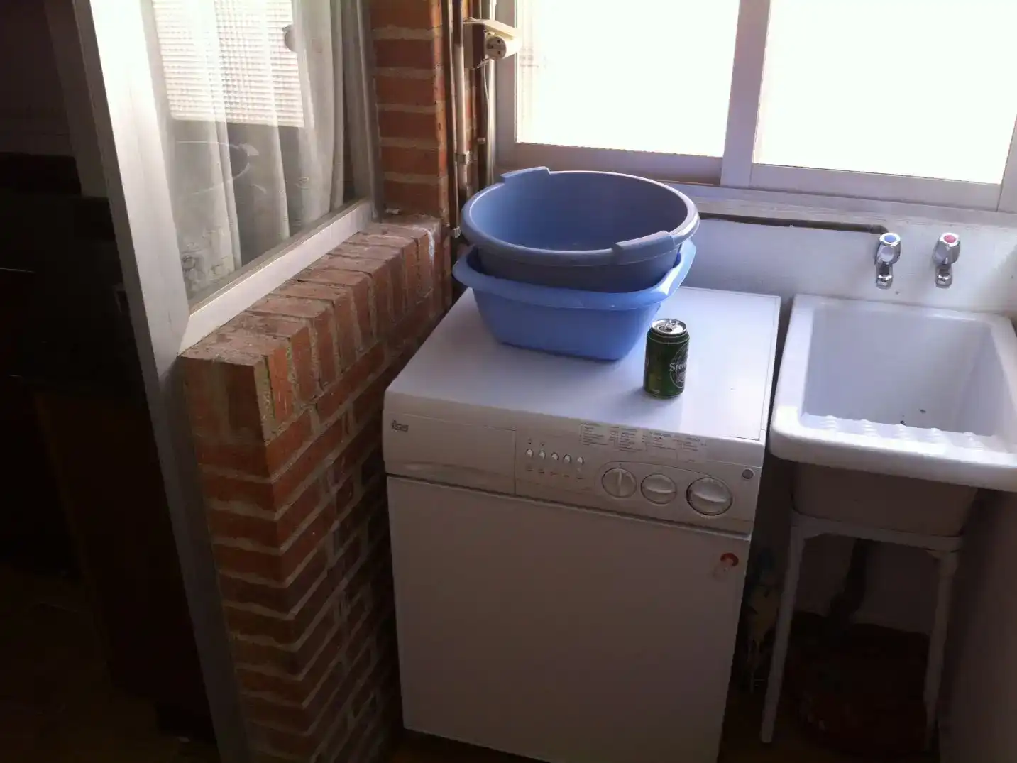 Terrasse von Wohnung zur Miete in  Albacete Capital mit Klimaanlage und Balkon