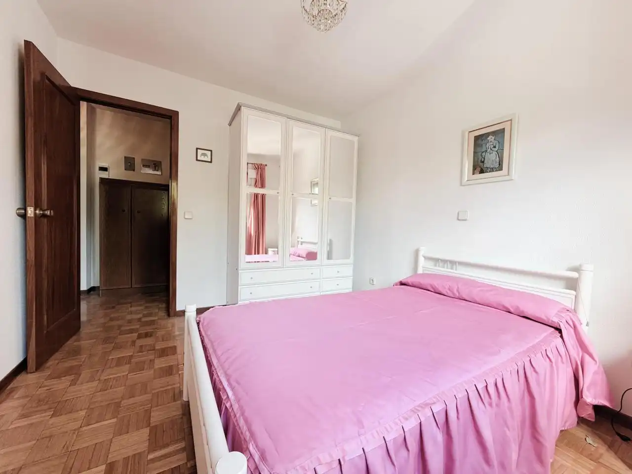 Bedroom of Flat for sale in Madrid  with Terrace