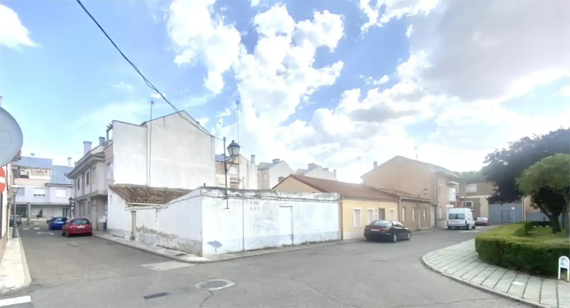 Vista exterior de Casa adosada en venda en Palencia
